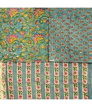 Manufacturer And Wholesale Manufacture Handmade Cotton Fabric Hand Block Print Cotton Fabric Garments Fabric by the Yard