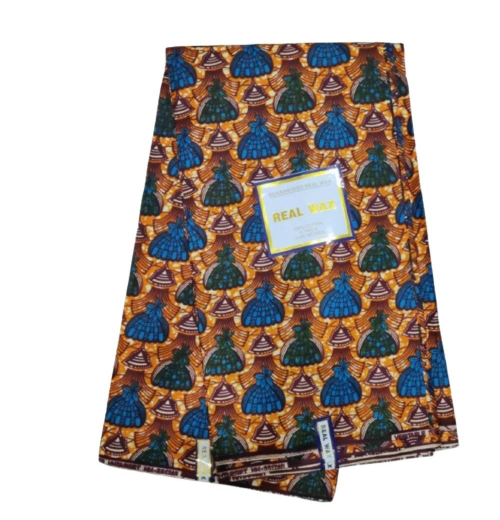 Best Offer Price African Wax Fabric Cotton fabric Real Dutch Holland Print African Dresses for Women Clothing Fabric 6 Yards