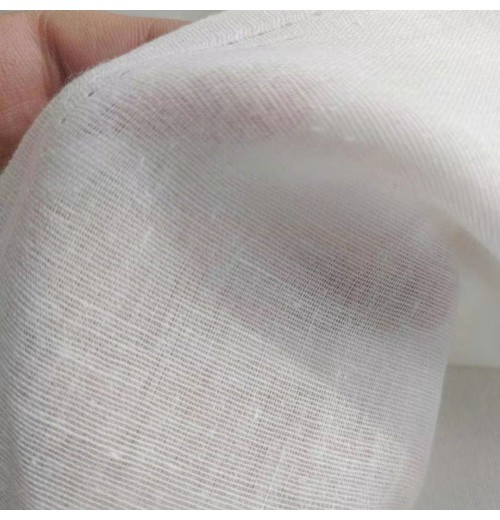 100% Cotton White Mull for Hospital Fabrics white poplin for Clothing Fabric Machine